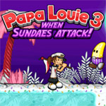 Papa Louie 3: ¡Cuando atacan los helados!