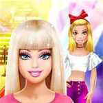 Desafio do tapete vermelho da Barbie e Lara