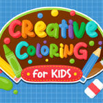 Coloração criativa para crianças