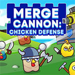 Voeg Cannon Chicken Defense samen