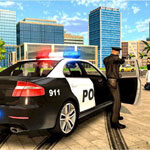 Simulateur de voiture de police 2020