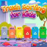 Separação de lixo para crianças