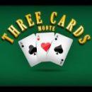 Tres tarjetas Monte